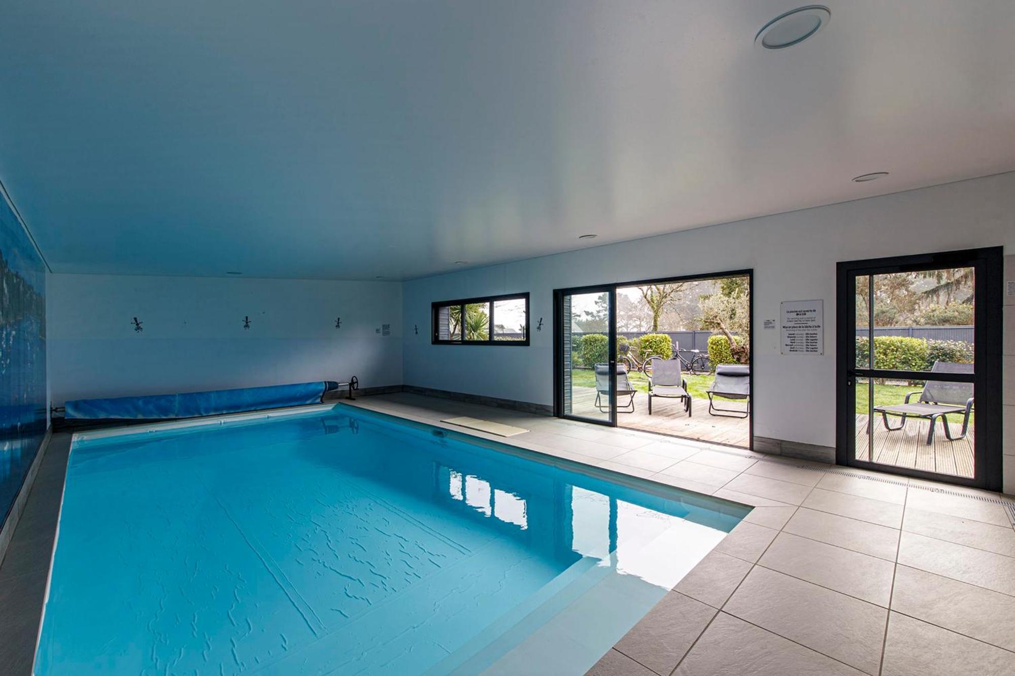 Holavre- Maison Pour 5P Avec Piscine Le Tour-du-Parc Exteriér fotografie
