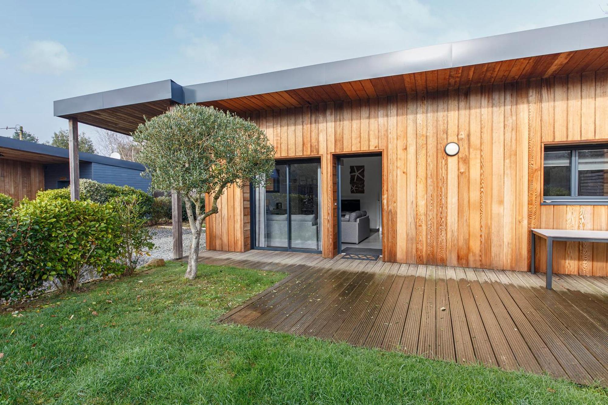 Vila Holavre- Maison Pour 5P Avec Piscine Le Tour-du-Parc Exteriér fotografie